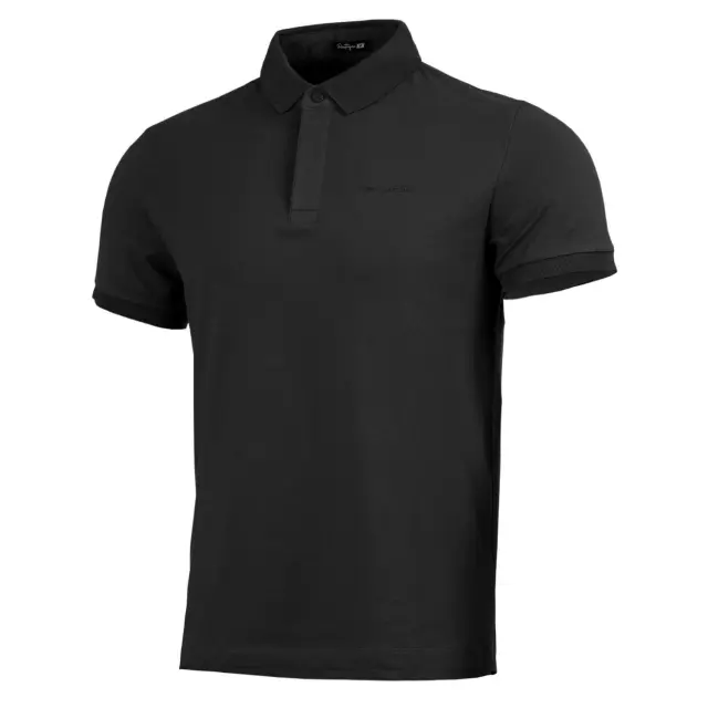 Pentagon Valor Polo Shirt-Μπλούζα Κοντομάνικη Πόλο για Τακτική & Καθημερινή Χρήση - 01-Black-Μαύρο
