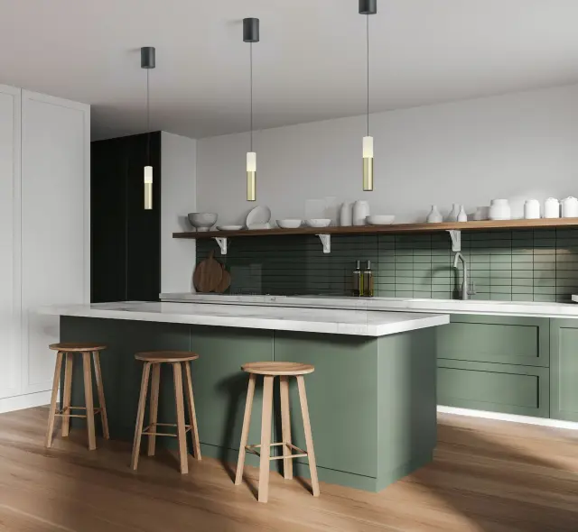 LIDOS κρεμαστό φωτιστικό μαύρο-χρυσό LED με EASY-Lift Μαύρο Μαύρο/Χρυσό Χρυσό 3