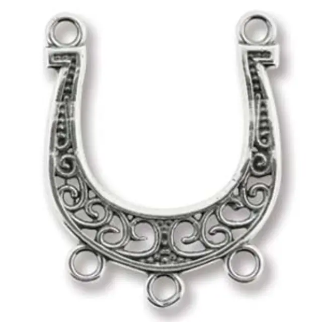 Γέφυρα Σύνδεσμος Antique Silver Chandelier 22.7mm - 1τεμ