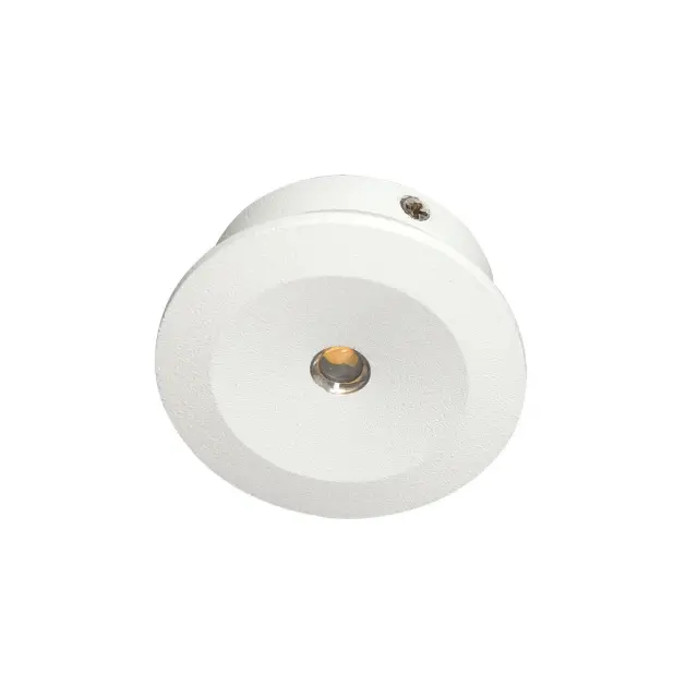 Mino 04128/W/C Χωνευτό σταθερό σποτ led 3W 4000K ø3x1.2cm λευκό Άσπρο