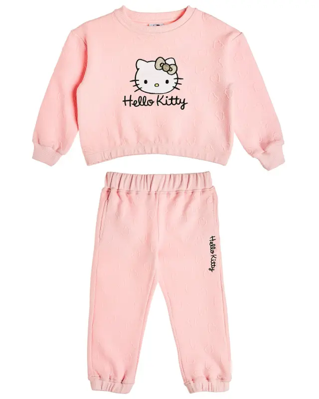 Σετ Hello Kitty με κέντημα