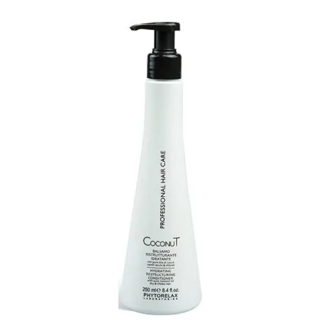 Phytorelax Hydrating Restructuring Conditioner with Pure Coconut Oil Μαλακτική Κρέμα Μαλλιών με Έλαιο Καρύδας, 250ml