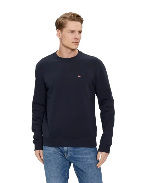 Napapijri - Ανδρικό Φούτερ Balis Regular Fit NP0A4H89-176 Μπλε - S