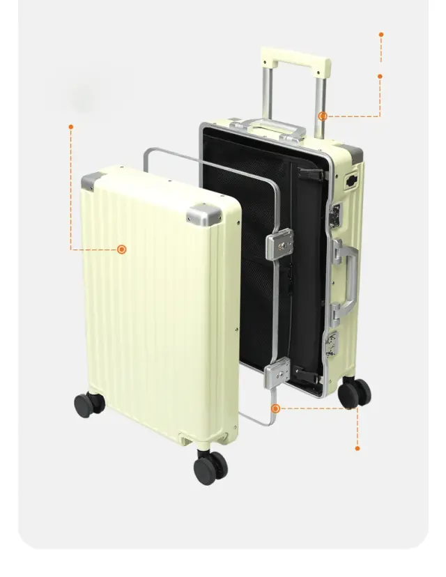 Βαλίτσα χειραποσκευή καμπίνας Bopai 33-859201/50cm μαύρο - Small 2