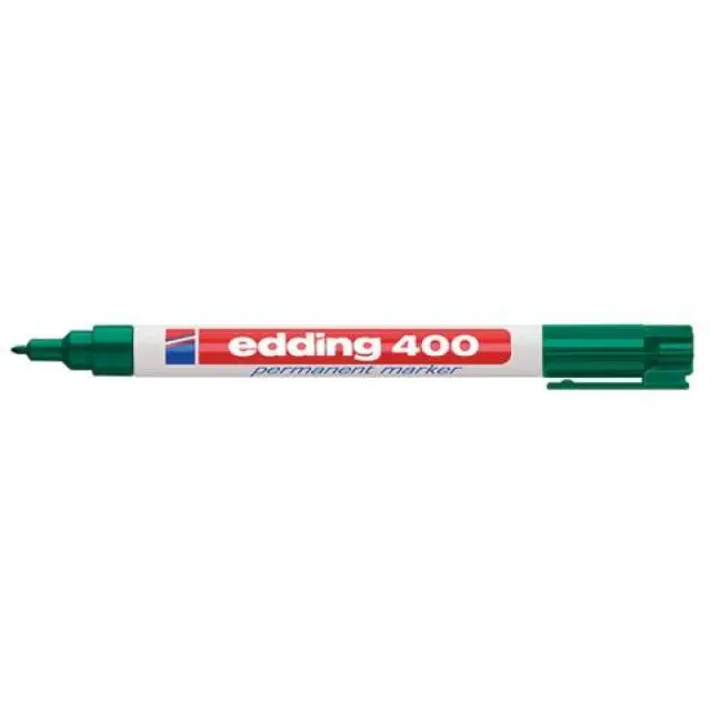 Μαρκαδόρος Ανεξίτηλος EDDING 400 1 mm (Πράσινο) (4-400004) (EDD4-400004)