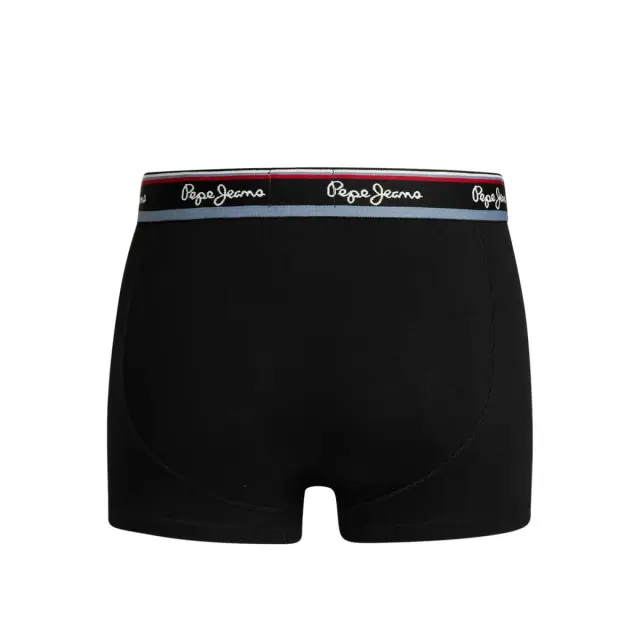 Pepe Jeans Ανδρικό Boxer Buckley Trunk - Τριπλό Πακέτο, Χρώμα Μαύρο 3