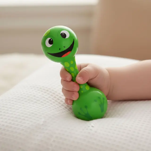 Pylones Μαράκες για παιδιά: Chica Chica (4 σχέδια) Frog 2