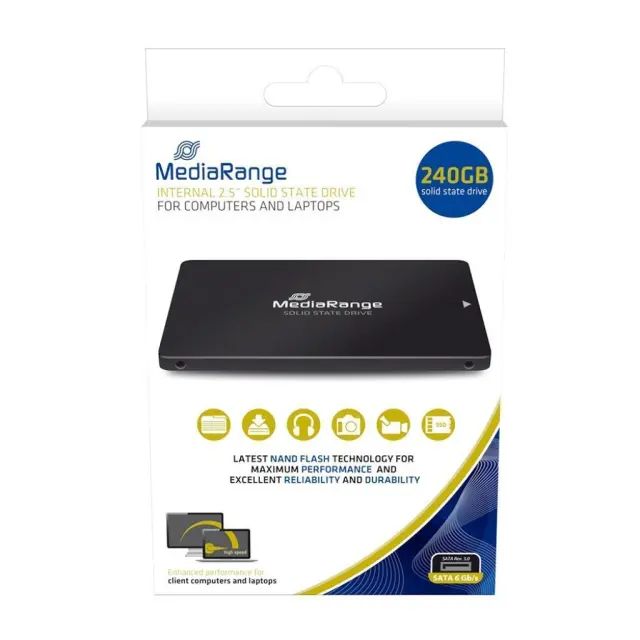 MediaRange Εσωτερικός Σκληρός Δίσκος SSD 240GB (MR1002) MR SSD & USB FLASH DRIVES & MEMORY CARDS