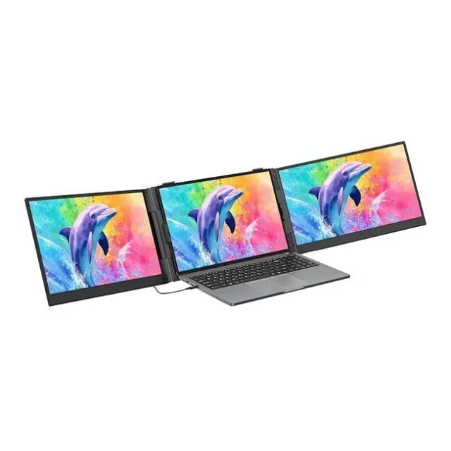 Blackview DCM8 Pro - 15.3" portable laptop screen extender with dual-monitor support and 2 USB-C ports 2