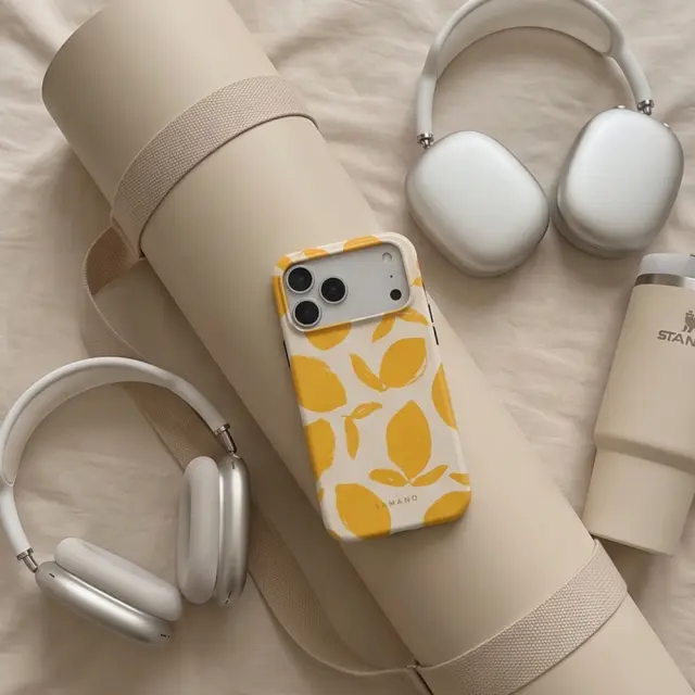 Tech-Protect® Lamano MagSafe Θήκη για iPhone 17 Pro Max/18 Pro Max-Lemon Haze 2