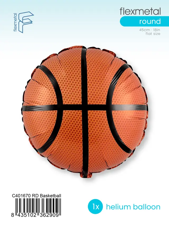Μπαλόνι Φοιλ 18 Στρογγυλό Basketball