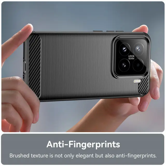 Techsuit® Carbon Θήκη για Xiaomi 15T Pro- Black 2