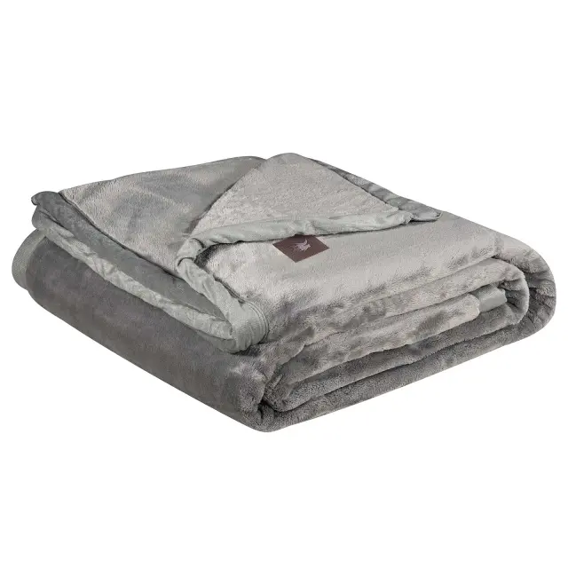 Greenwich Polo Club Κουβερτα Velour King Essential 3971 Grey Grey 3
