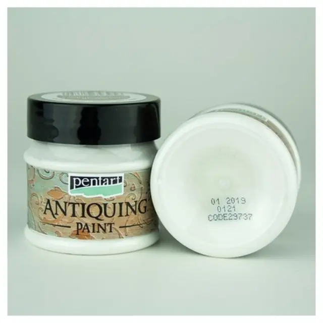 Antiquing Paint Pentart 50ml - White