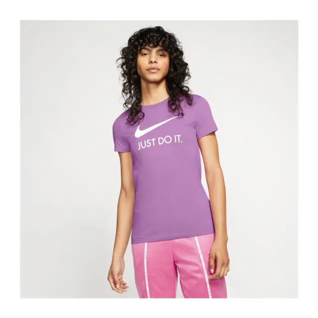 Nike Sportswear JDI T-Shirt (CI1383-591) - Μώβ - XS 2
