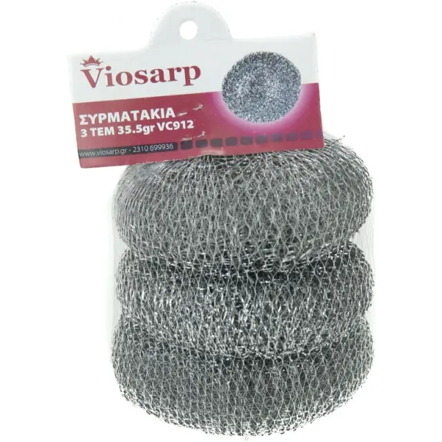 Viosarp Συρματάκια Μεταλλικά 35.5gr 3 Τεμαχίων