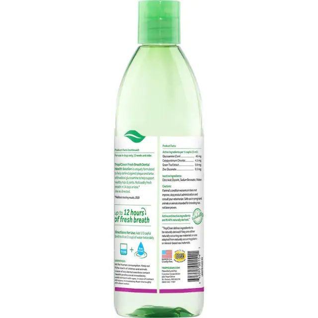 Tropiclean Dental Health Solution Hip & Joint Support Για Σκύλους 473ml Μονόχρωμο 2