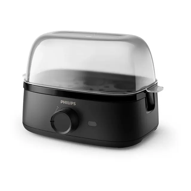 Philips Βραστήρας Αυγών 6 θέσεων 400W Black (HD9137/90)