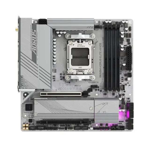 Gigabyte Motherboard B650M A Elite AX ICE (B650M A ELITE AX ICE) 2