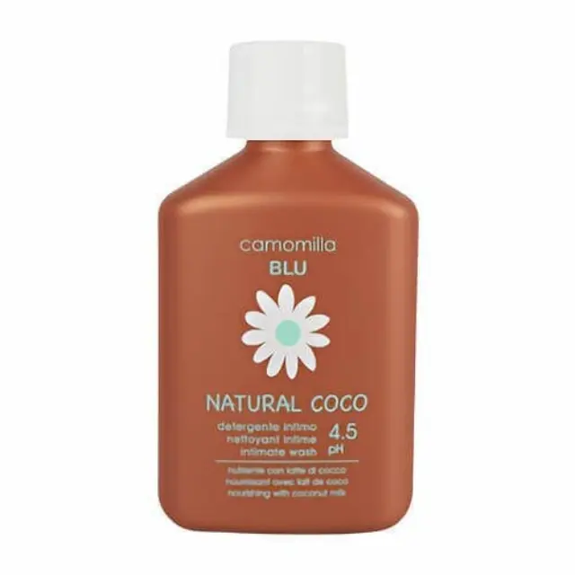 Camomilla BLU Natural Coco pH 4.5 Υγρό Καθαρισμού για την Ευαίσθητη Περιοχή με Χαμομήλι 50ml