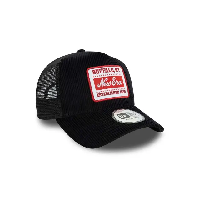 New Era Adult Patch Cord Trucker Cap Μαύρο - Άσπρο 60603669 (New Era) - One Size 3