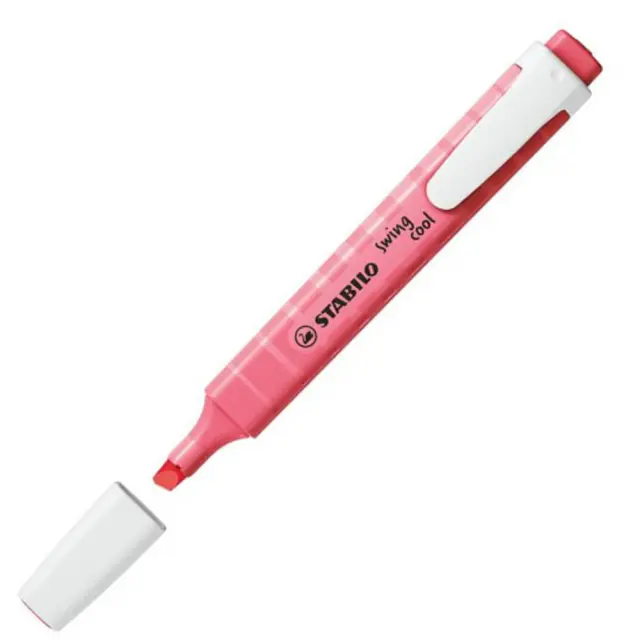 Stabilo Μαρκαδόρος Υπογράμμισης Swing Pastel 275/150 Cherry Pink/ 128275150 (Stabilo)