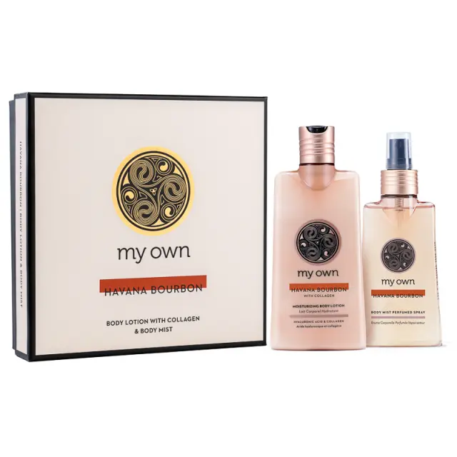 Havana Bourbon With Collagen Body Lotion 310ml & Body Mist 160ml