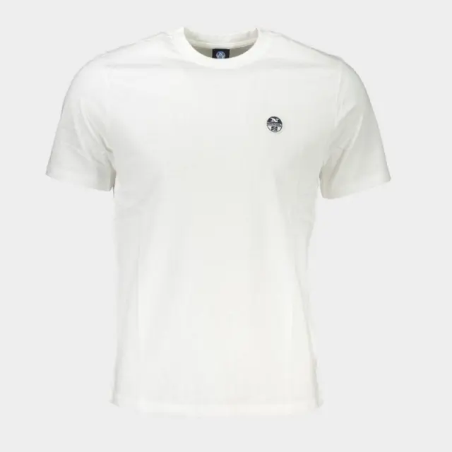 North Sails - Ανδρικό T-shirt Κοντομάνικο 902831-000-0101 Λευκό - 3XL