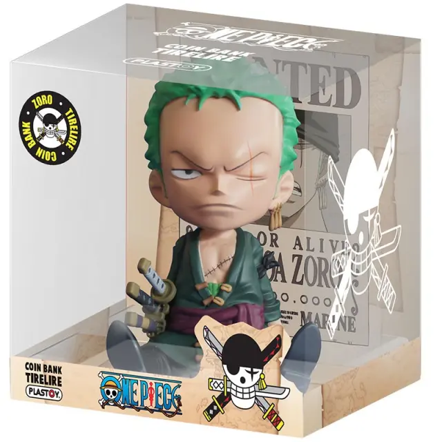 Plastoy Κουμπαράς One Piece - Roronoa Zoro - Piggy Bank 18cm 2