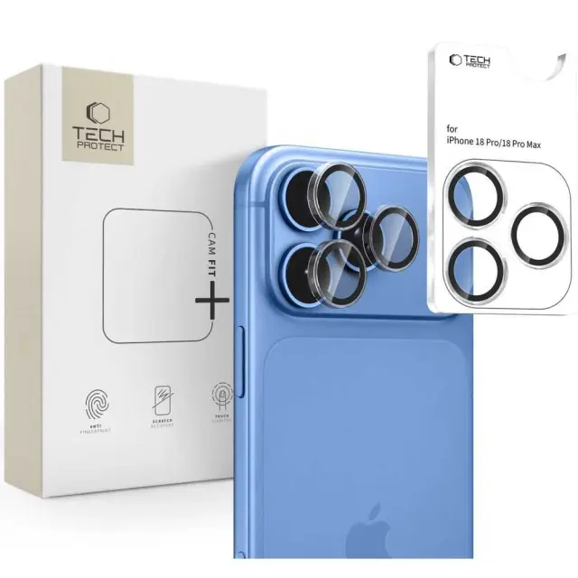 Tech-protect Camring Fit+ Iphone 18 Pro / 18 Pro Max Clear 2