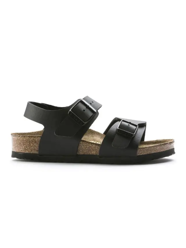 Birkenstock Πέδιλα Γυναικείο Birko-Flor(ανθεκτικό υλικό της Birkenstock-επιτρέπει την επαφή με το νερό) Μαύρο BIR/NEW YORK 1005885 BLACK - 39 3