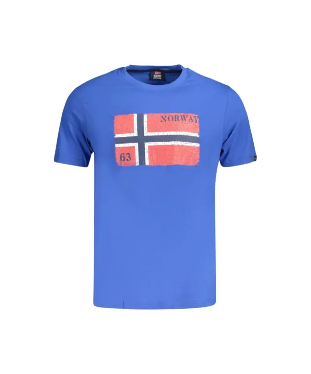 Norway Nautical School - Ανδρικό T-shirt Κοντομάνικο 866020-BLUETT Μπλε 3