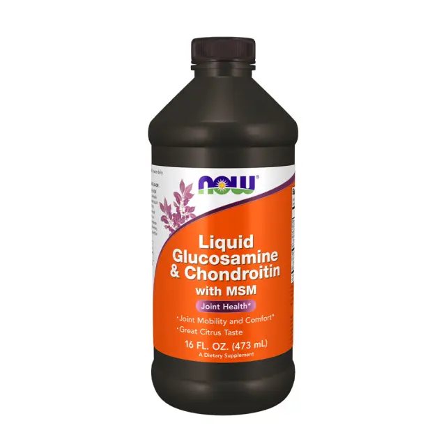 Now Foods Glucosamine & Chondroitin with MSM Liquid