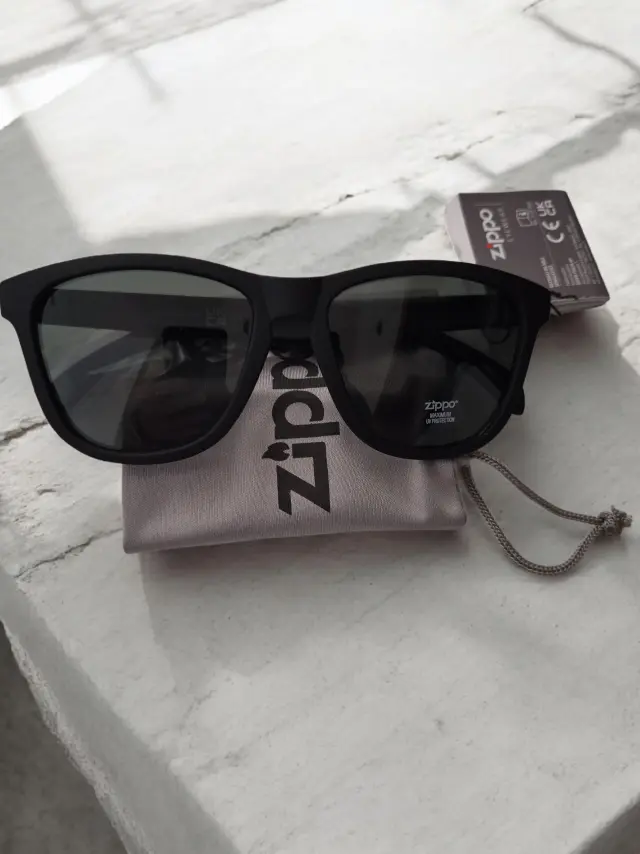 Γυαλιά ηλίου Zippo Unisex - Μαύρος Σκελετος Σιλικόνης. 2