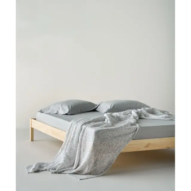 Κουβέρτα Μονή Kentia Evanthia 22 White-Grey 160x240