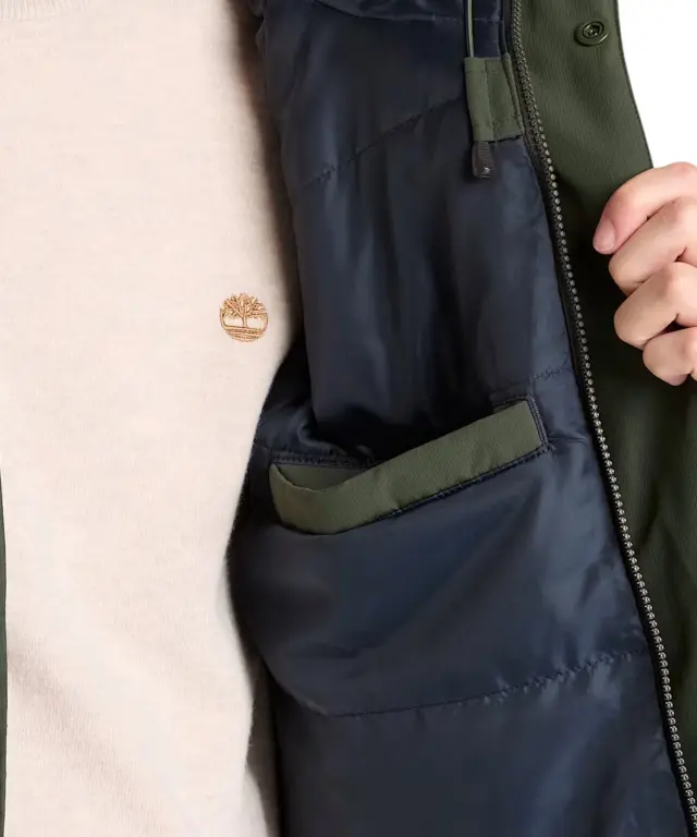 Timberland - Ανδρικό Αδιάβροχο Ισοθερμικό Μπουφάν TBC0YH8W-U31 Πράσινο - M 2