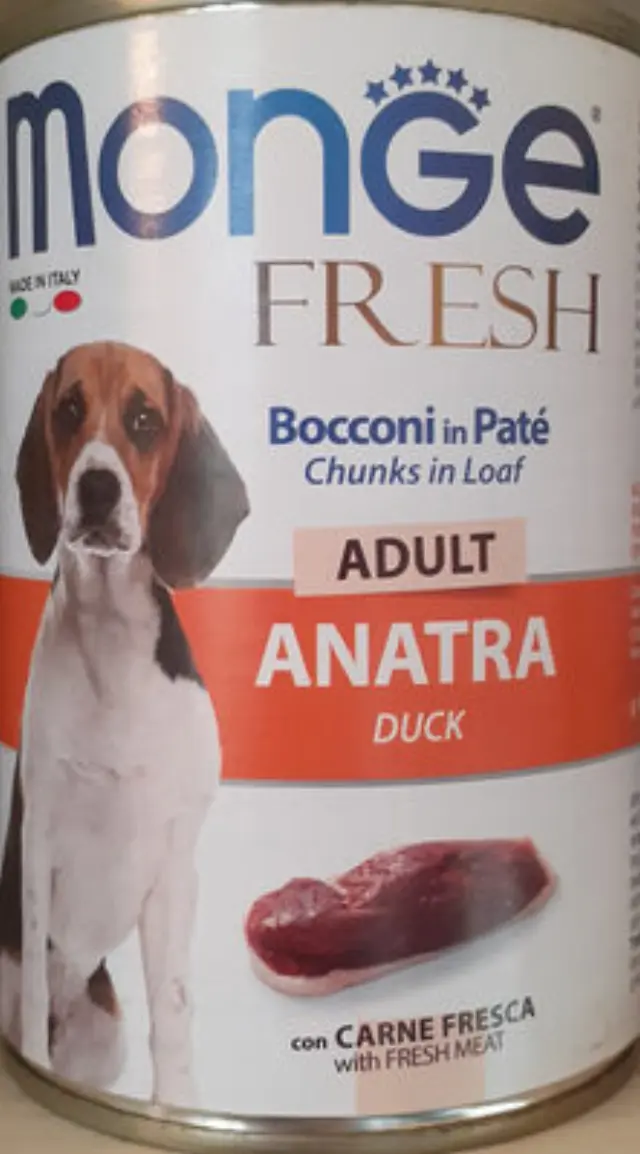 Monge Adult Κονσέρβα Σκύλου με Πάπια 400gr