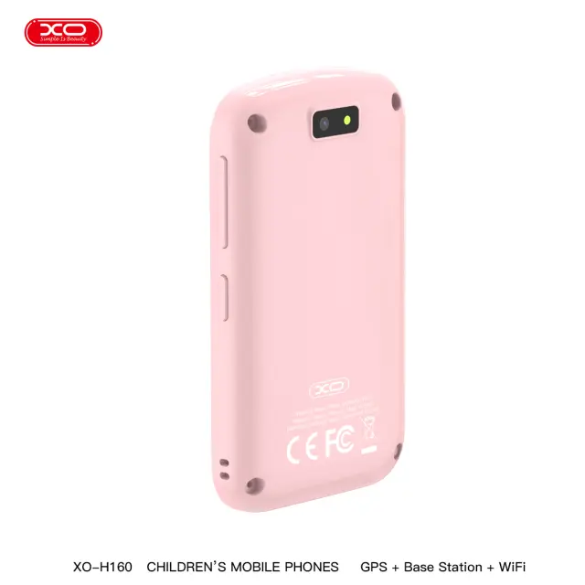 XO H160 GPS Παιδικό Smart Κινητό 4G 2.8 Ροζ 16.001.0237 2