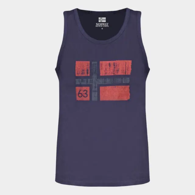 T-Shirt Norway 1963 845919_BLBLU Μπλε - XL