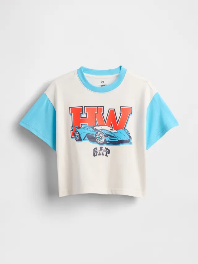 Μπλούζα Hot Wheels με Γραφικά Βρεφική και Νηπιακή New off white