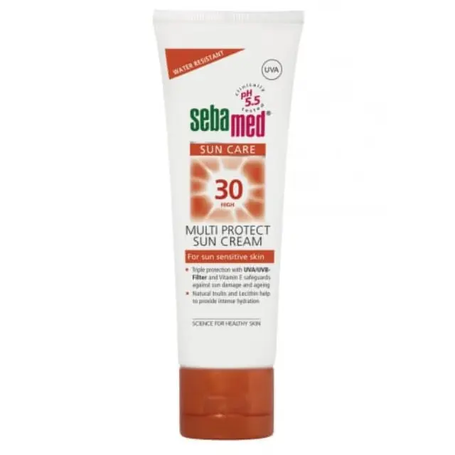 Sebamed Multi Protection Sun Cream SPF 30, Αντηλιακή Κρέμα Προσώπου SPF 30, 75ml
