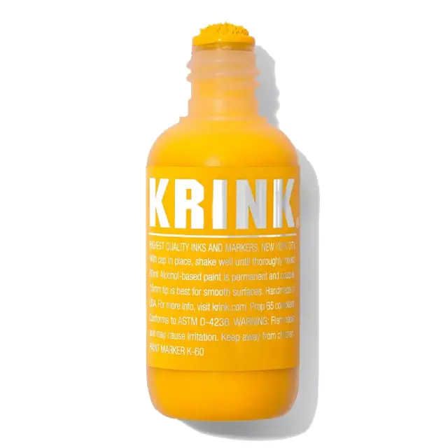 KRINK Squeeze Paint Marker 10 K-60 Yellow