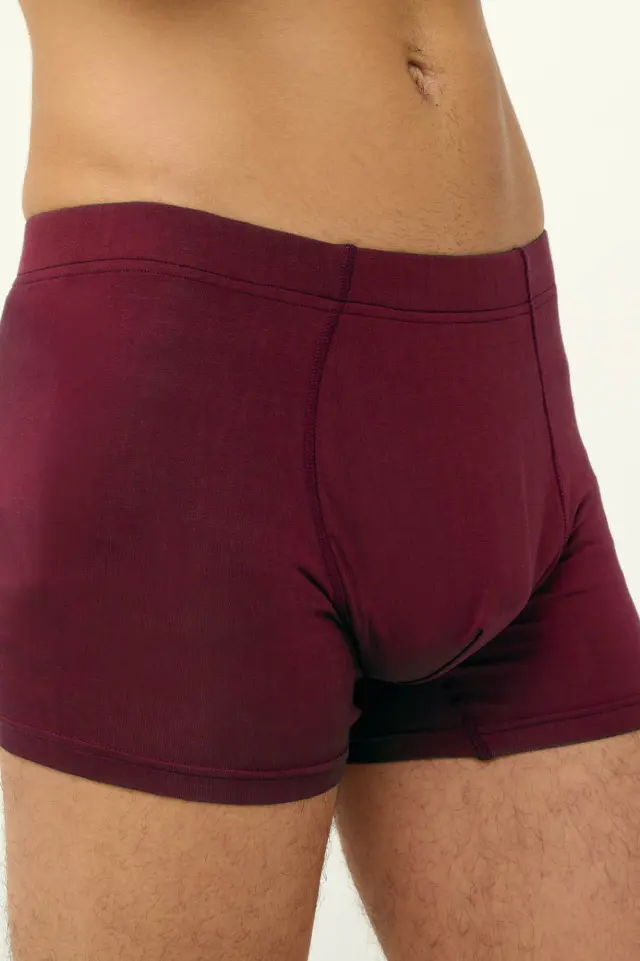 Μονόχρωμο Ανδικό Μποξεράκι Micromodal Vamp 23855 RED WINDSOR