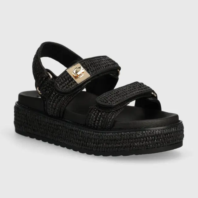 Γυναικεία Σανδάλια Flatforms Steve Madden Bigmona SM11003034-02002-00S Μαύρα Μαύρο - 37 2