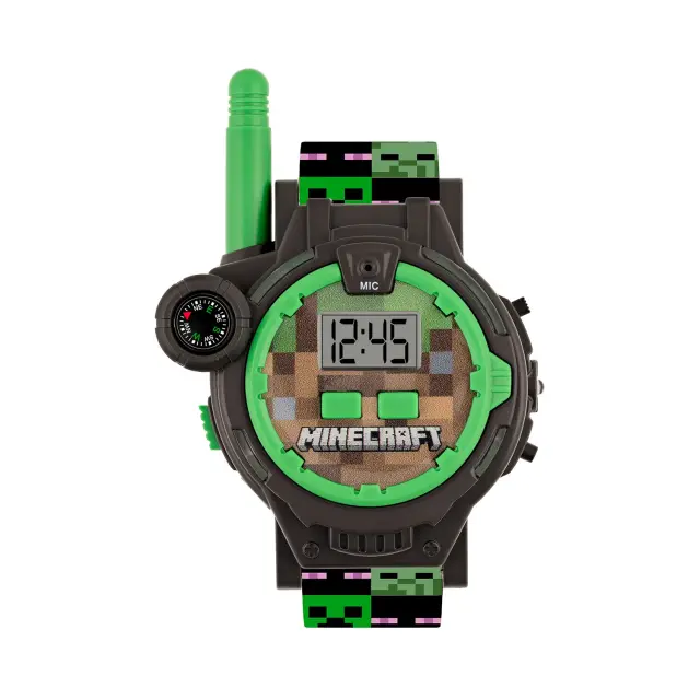 Disney Ρολόι Walkie-Taklie Minecraft Σετ – 2τμχ 2
