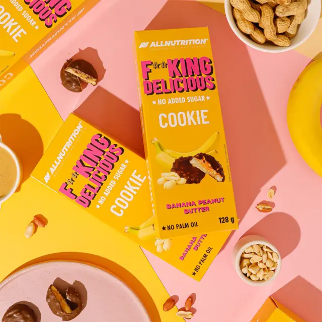 ALLNUTRITION Fitking Cookie Banana Peanut Butter 3
