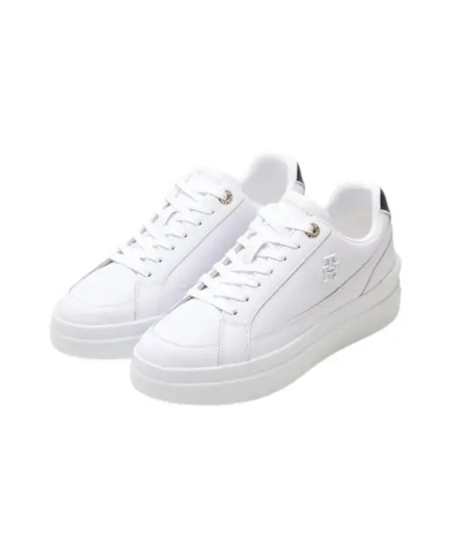 Tommy Hilfiger - Γυναικεία Sneaker Th Elevated Court FW0FW07568-YBS Λευκό - 39 2