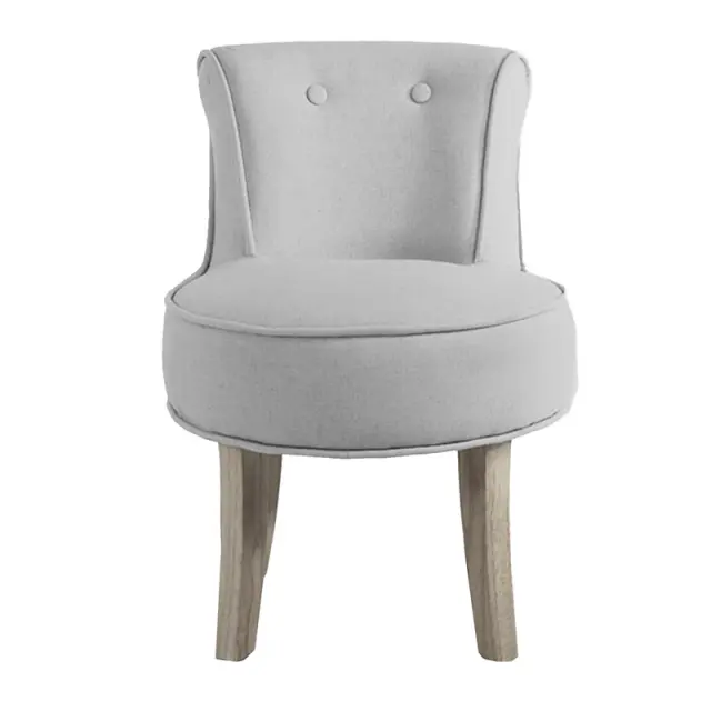 Καρέκλα Γκρι/Μπεζ Ξύλο/Ύφασμα 45x46x58/36cm 3-50-659-0033