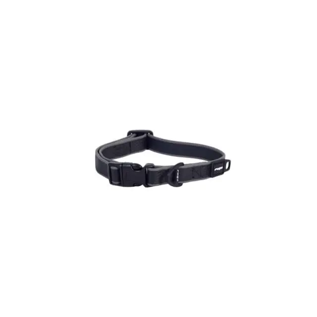 Rogz Amphibian Classic Collar Περιλαίμιο Μαύρο Μαύρο - M