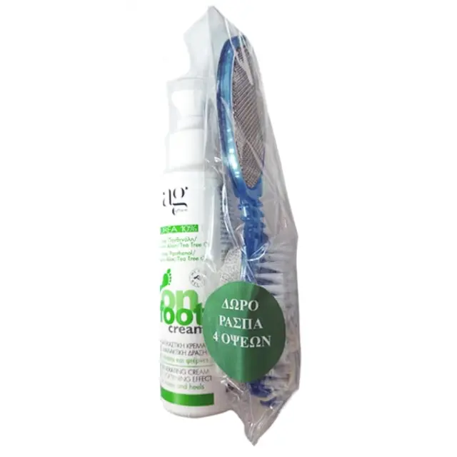 Ag Pharm Πακέτο με OnFoot Cream Κρέμα Ποδιών με 10% Urea, 100ml + Δώρο 4in1 Pedicure Tool Εργαλείο Περιποίησης Ποδιών, 1σετ